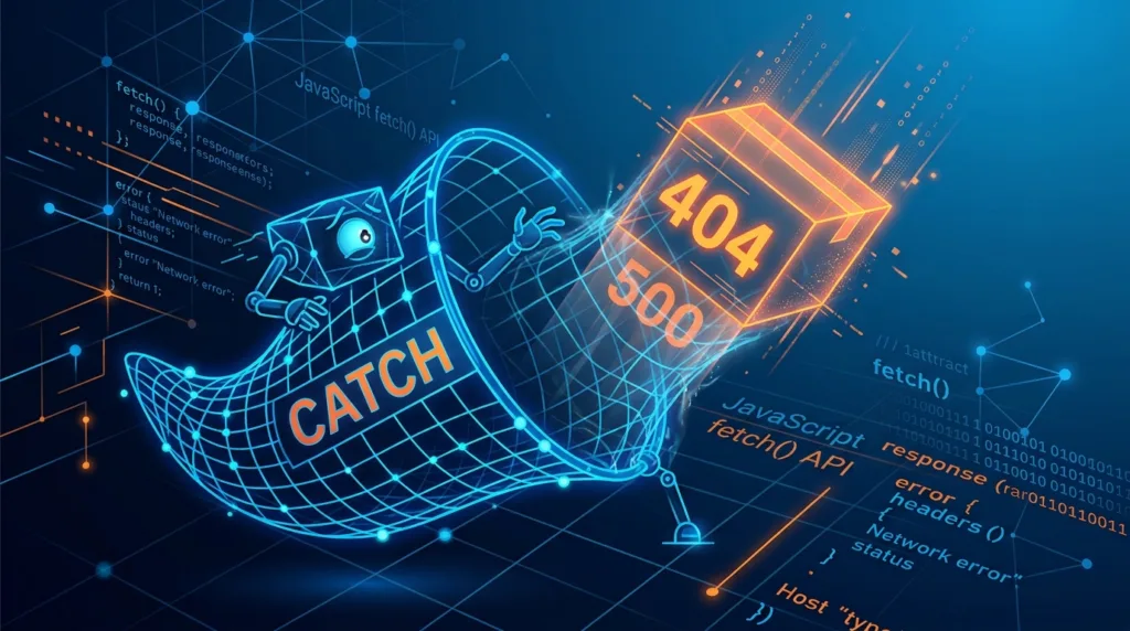 El "catch" que no atrapa nada: por qué fetch() ignora los errores 404 y 500 El "catch" que no atrapa nada: por qué fetch() ignora los errores 404 y 500