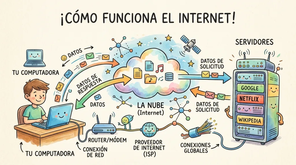 Cómo funciona Internet explicado para alguien que solo quiere entenderlo Internet